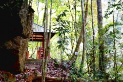 h Seri Mahkota Waterfall trail. A rest-hut next to the fall.. Among the 3 parts of the Park (Selancar, Peta, Selai), this has the best bird trails. .IMG_1165.web.1